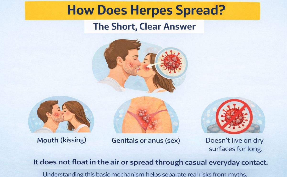 How Does Herpes Spread?