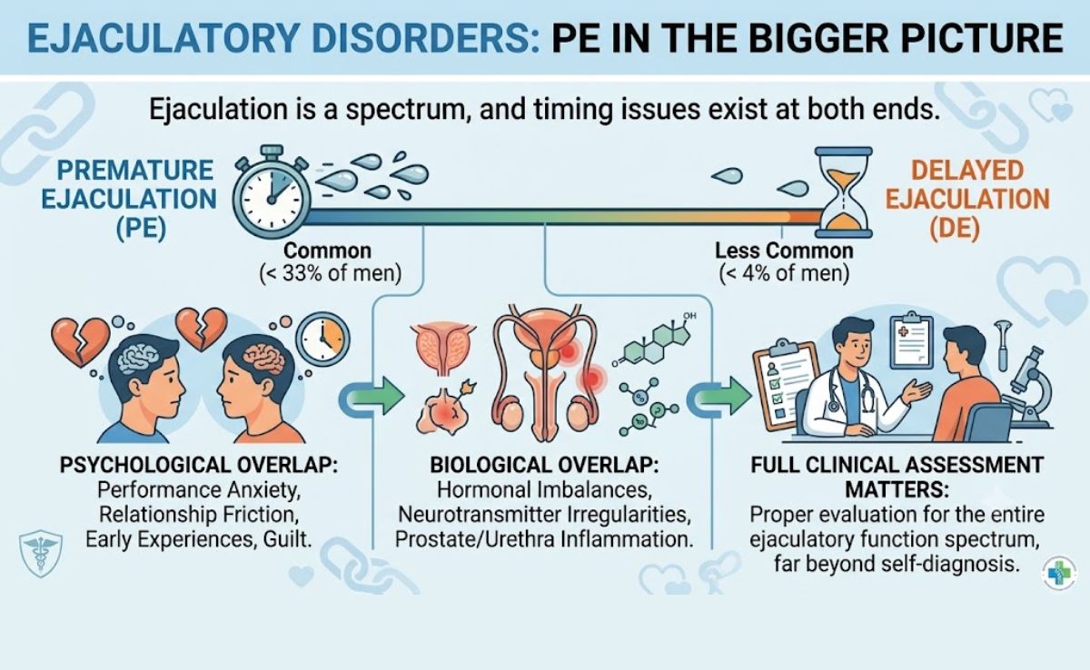 Premature Ejaculation: A Complete Guide for Malaysian Men 2 PE Within the Bigger Picture: Ejaculatory Disorders