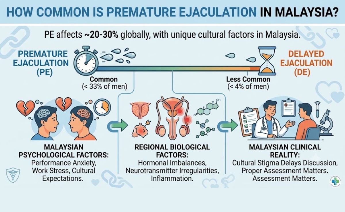 Premature Ejaculation: A Complete Guide for Malaysian Men 5 How Common Is Premature Ejaculation in Malaysia?